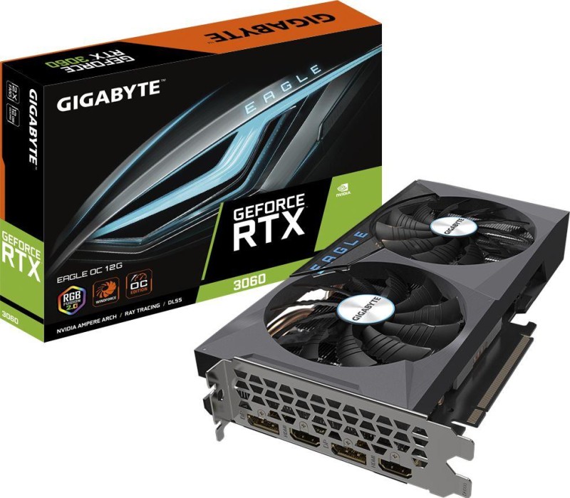 Gigabyte RTX 3060 Eagle OC LHR 2.0 12G