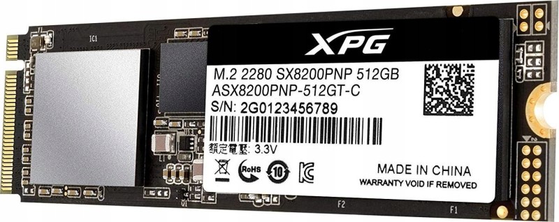 Dysk SSD ADATA XPG SX8200 PRO 512GB