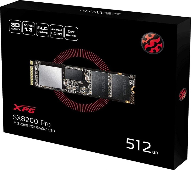 Dysk SSD ADATA XPG SX8200 PRO 512GB