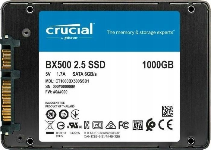Crucial BX500 1TB