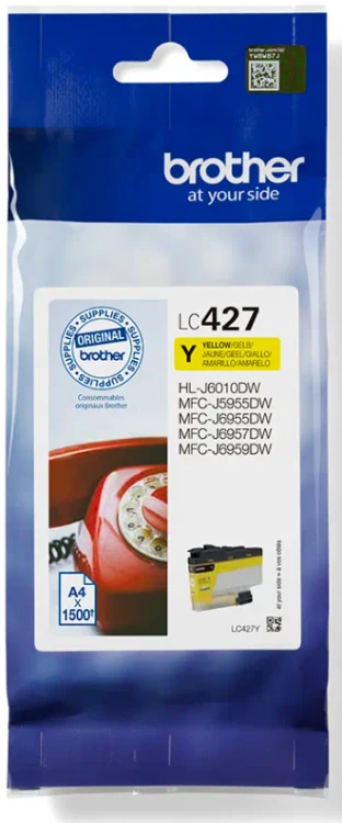 Tusz Brother LC-427Y Żółty