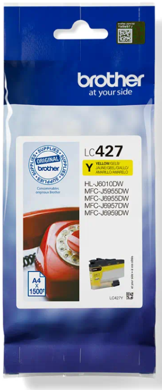 Tusz Brother LC-427Y Żółty