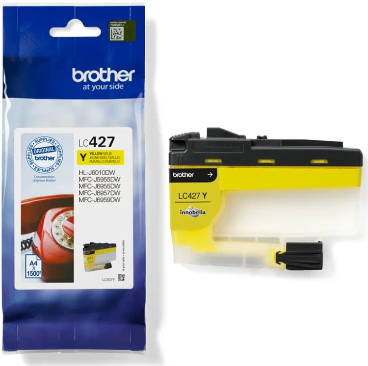 Tusz Brother LC-427Y Żółty