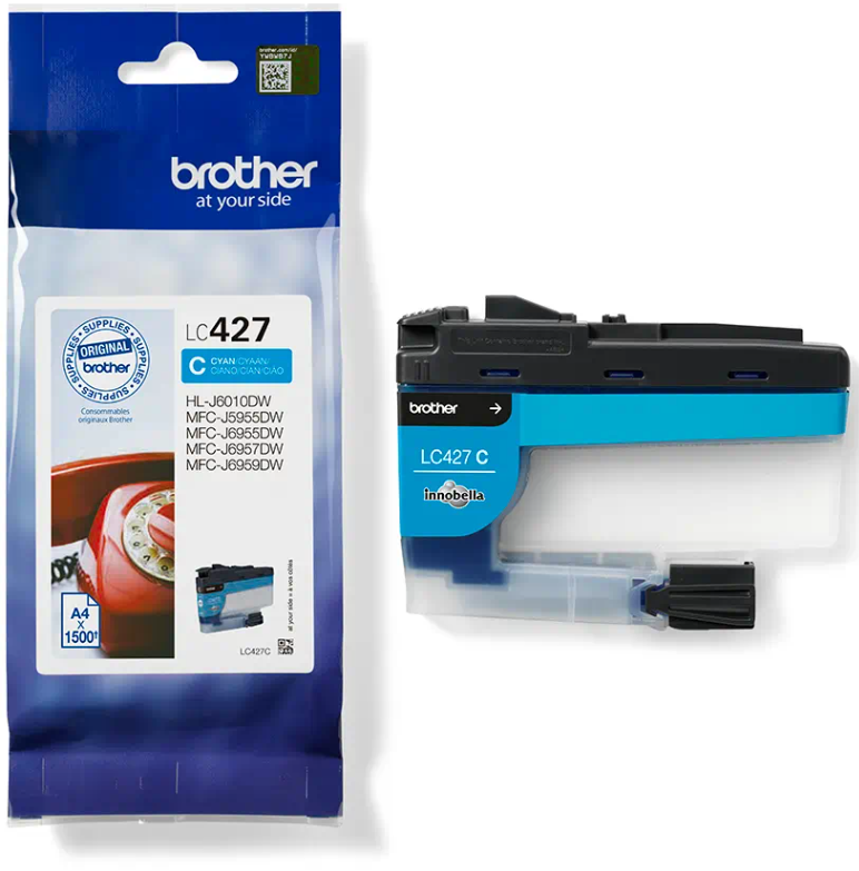 Tusz Brother LC-427C Niebieski