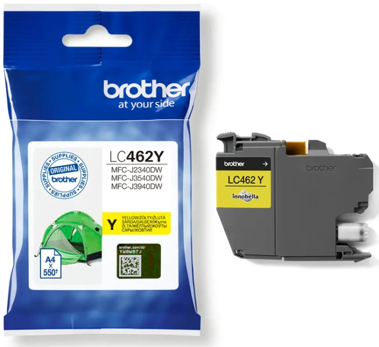 Tusz Brother LC-462Y Żółty