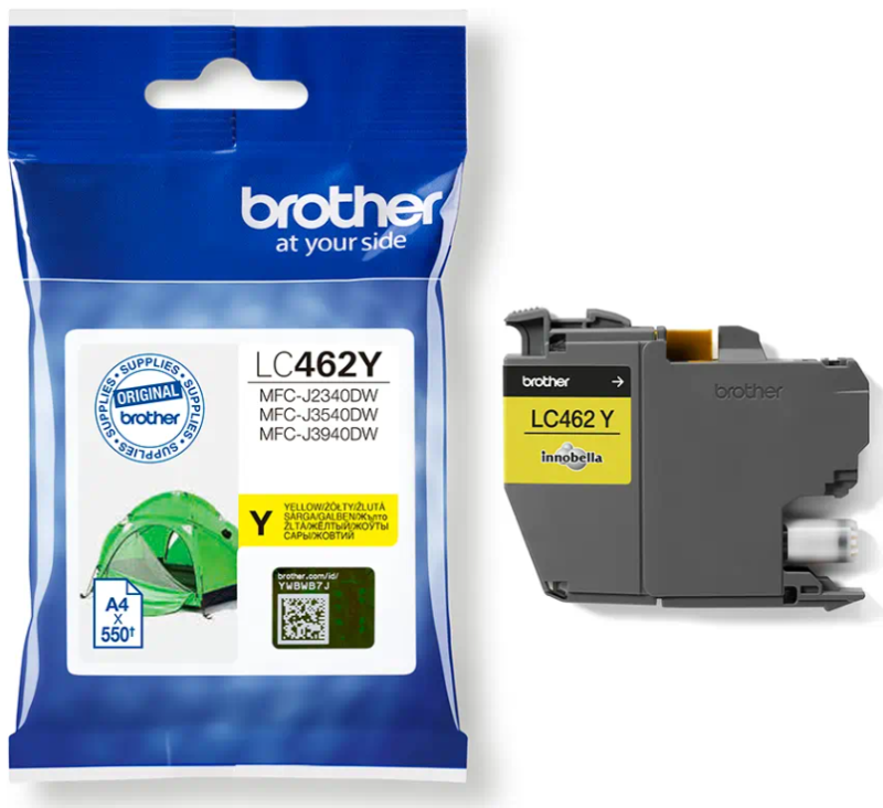Tusz Brother LC-462Y Żółty