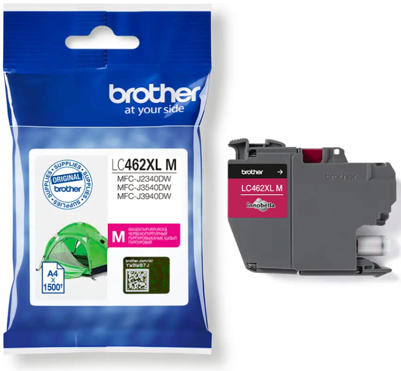 Tusz Brother LC-462XLM Magenta