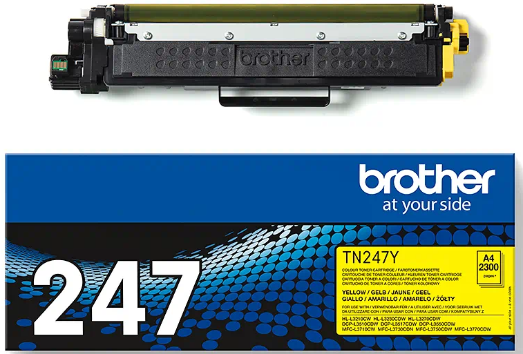 Toner Brother TN-247Y Żółty