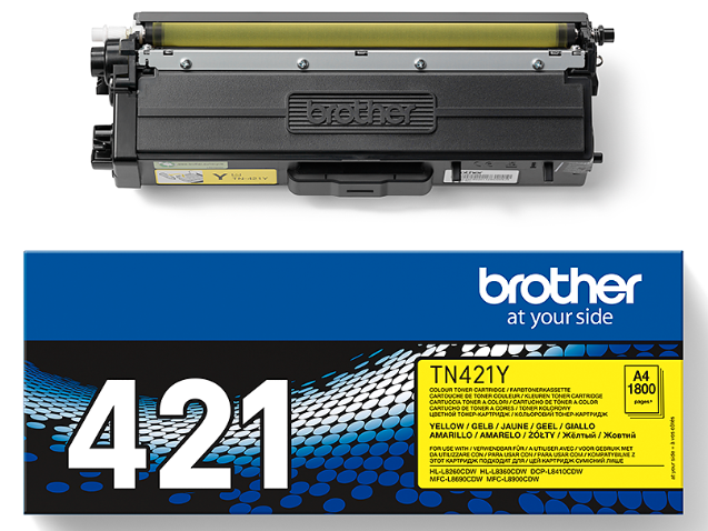 Toner Brother TN-421Y Żółty