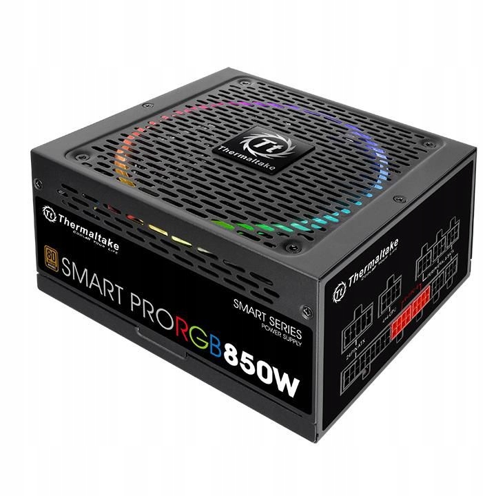 Zasilacz ATX Thermaltake Smart Pro RGB 850W