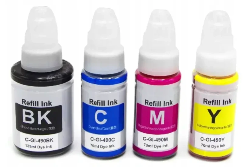 Tusze do Canon GI-490 CMYK
