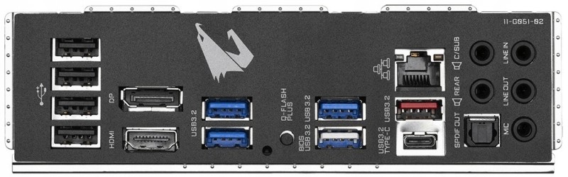 Złącza płyty głównej Gigabyte B550M AORUS PRO-P