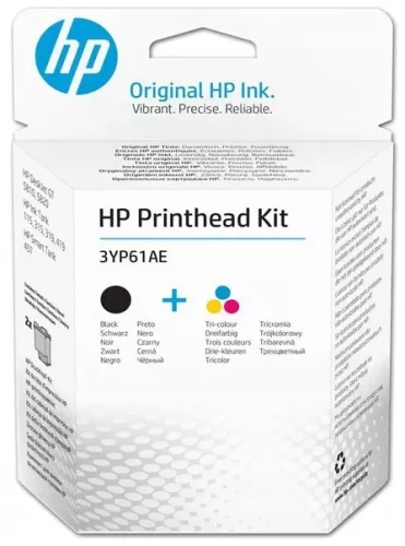 Zestaw głowic HP 3YP61AE Czarna + Kolor