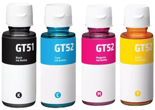 Tusze do HP GT51 GT52 CMYK