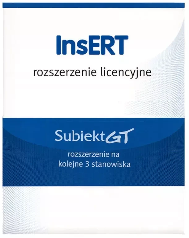 InsERT Subiekt GT rozszerzenie o 3 stanowiska