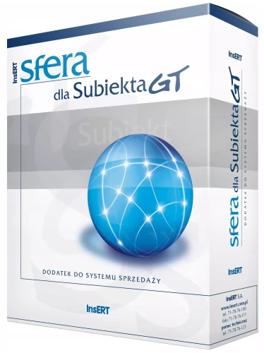 InsERT Sfera dla Subiekt GT Na pierwsze stanowisko