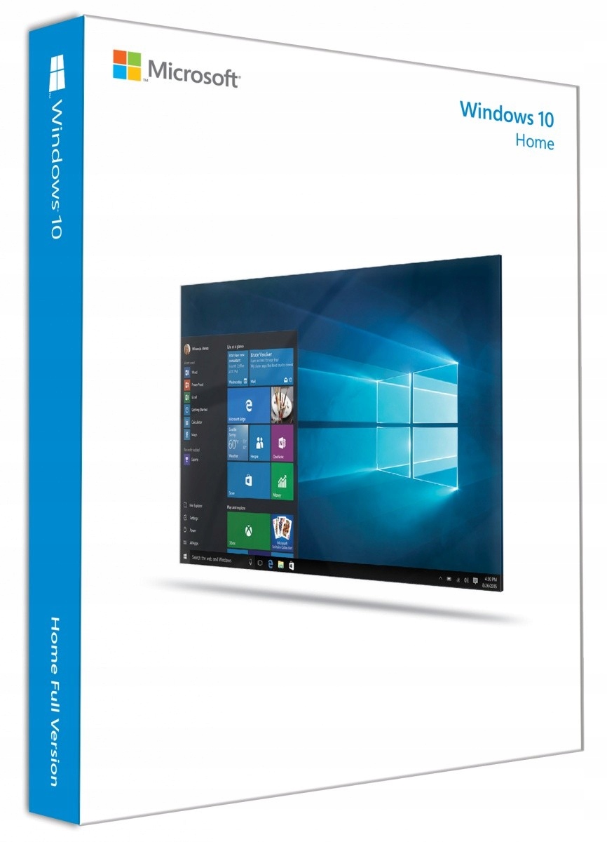 Windows 10 Home PL x64 USB BOX 64 bit HAJ-00070