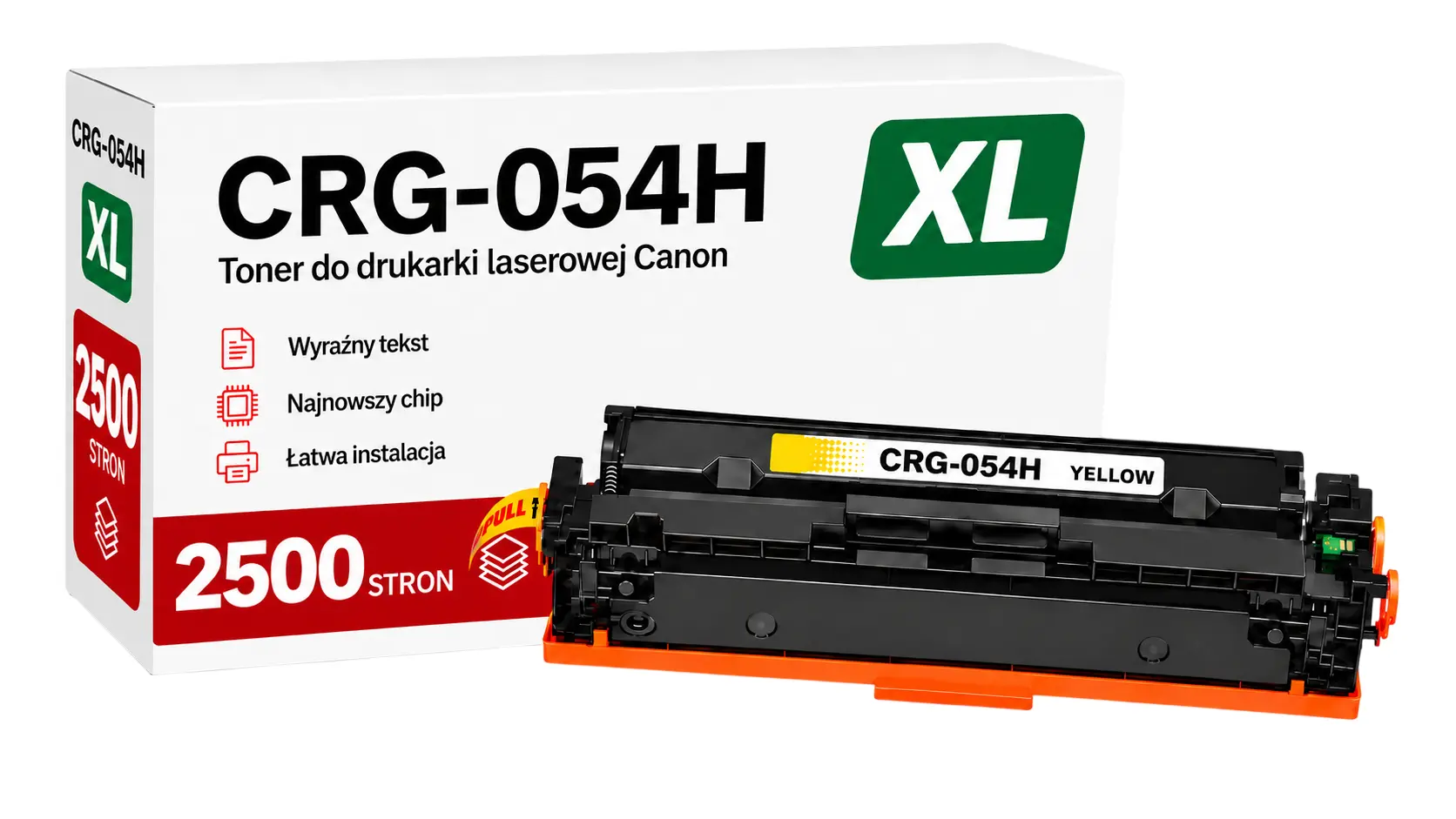 Toner Canon CRG-054H Żółty zamiennik
