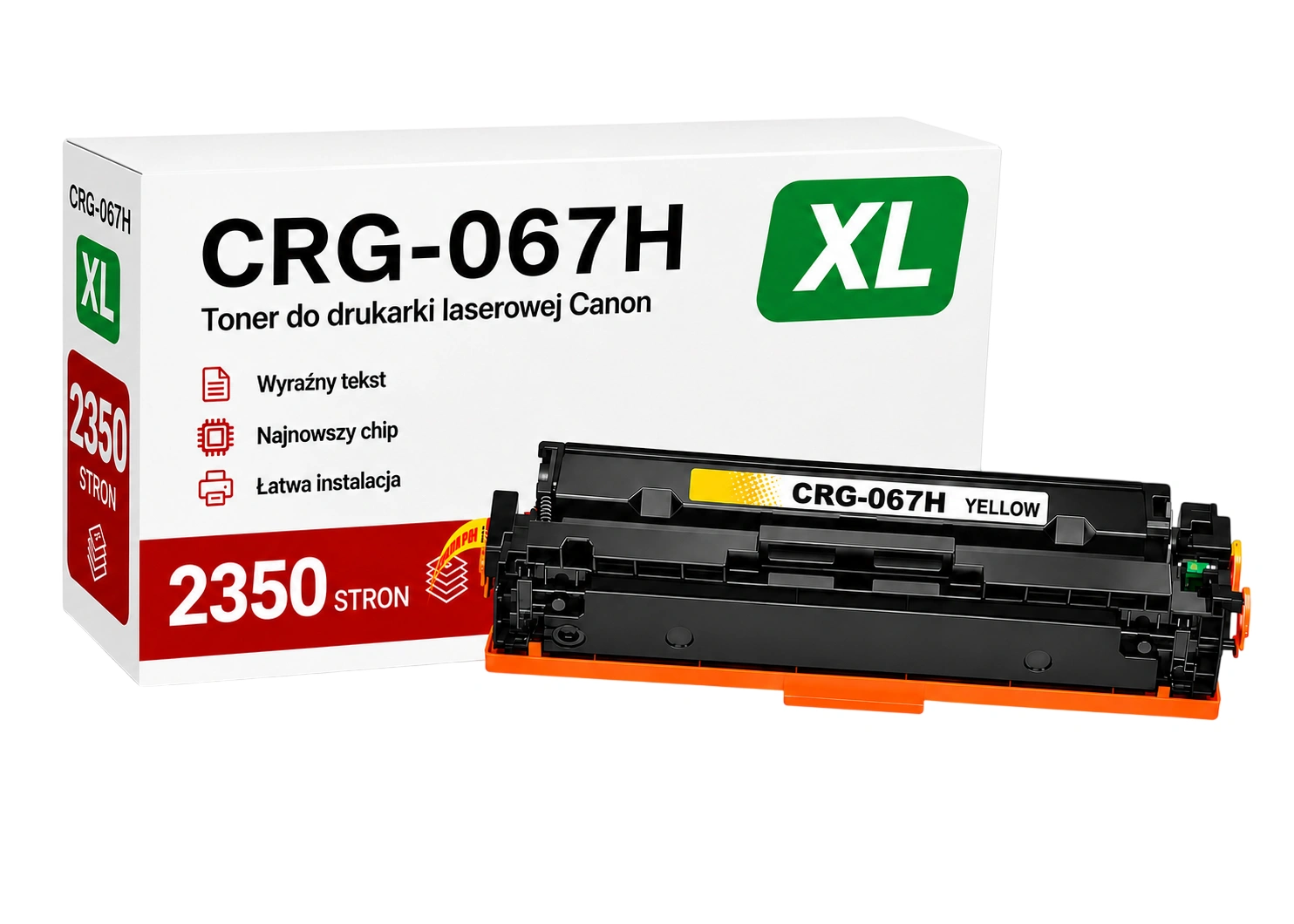 Toner Canon CRG-067H Żółty zamiennik