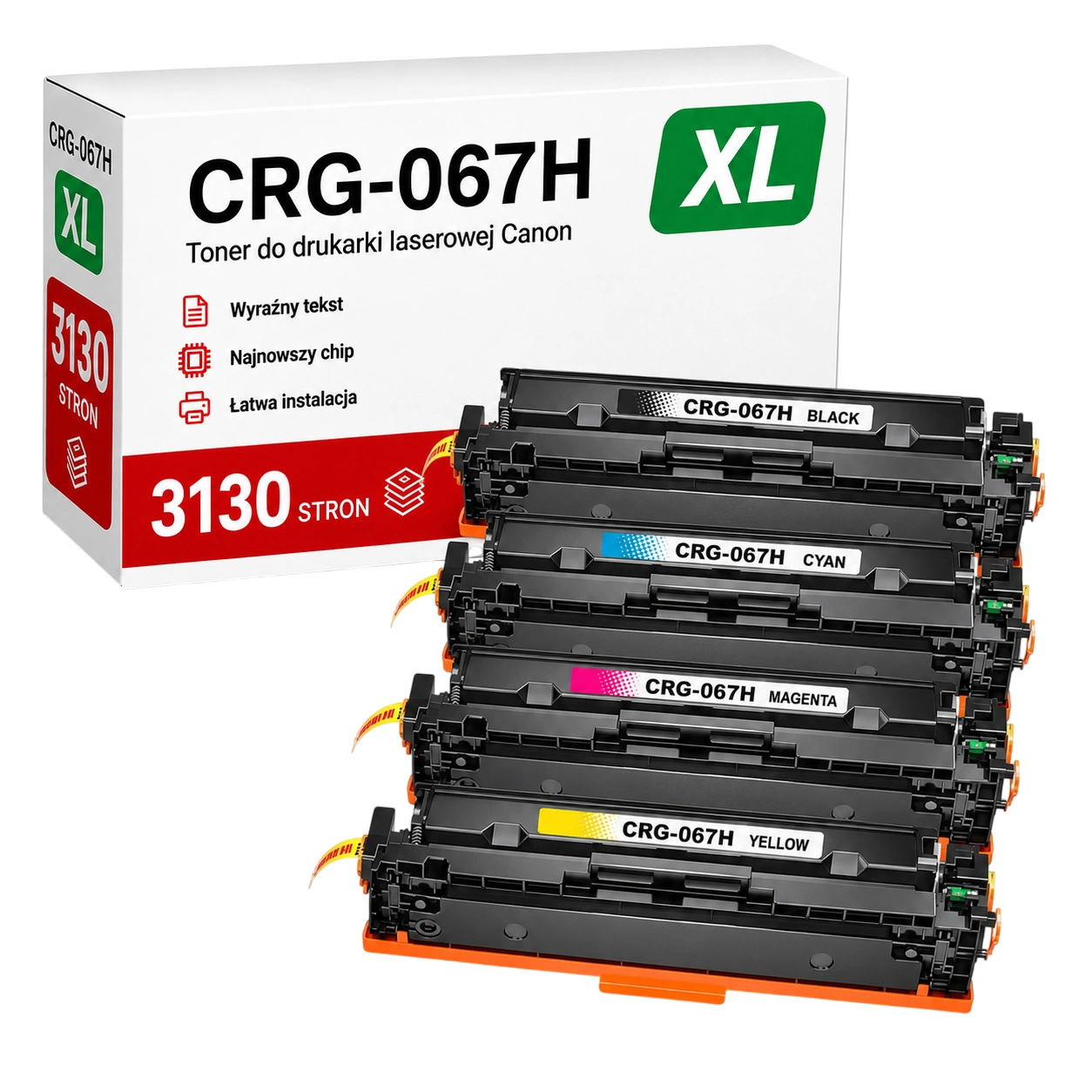 Tonery Canon CRG-067H zamienniki
