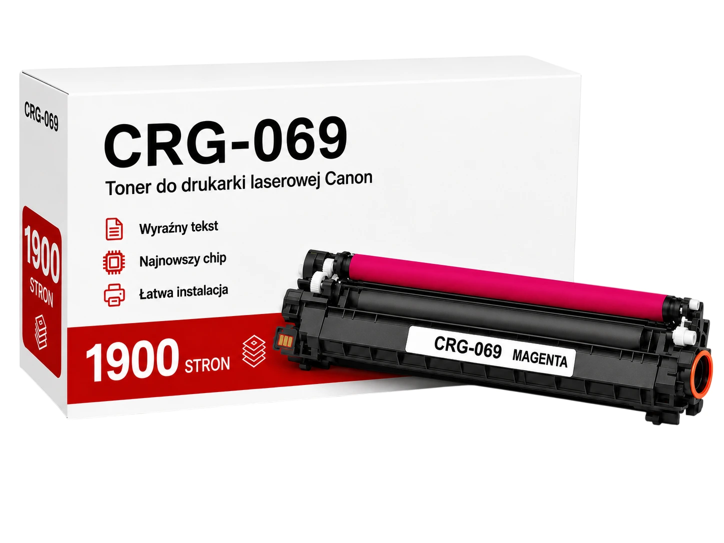 Toner Canon CRG-069 Magenta zamiennik