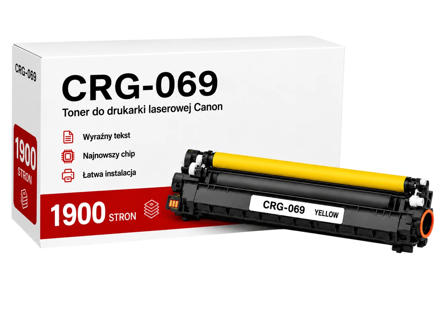 Toner Canon CRG-069 Żółty zamiennik