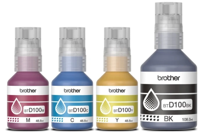 Brother BTD100 CMYK