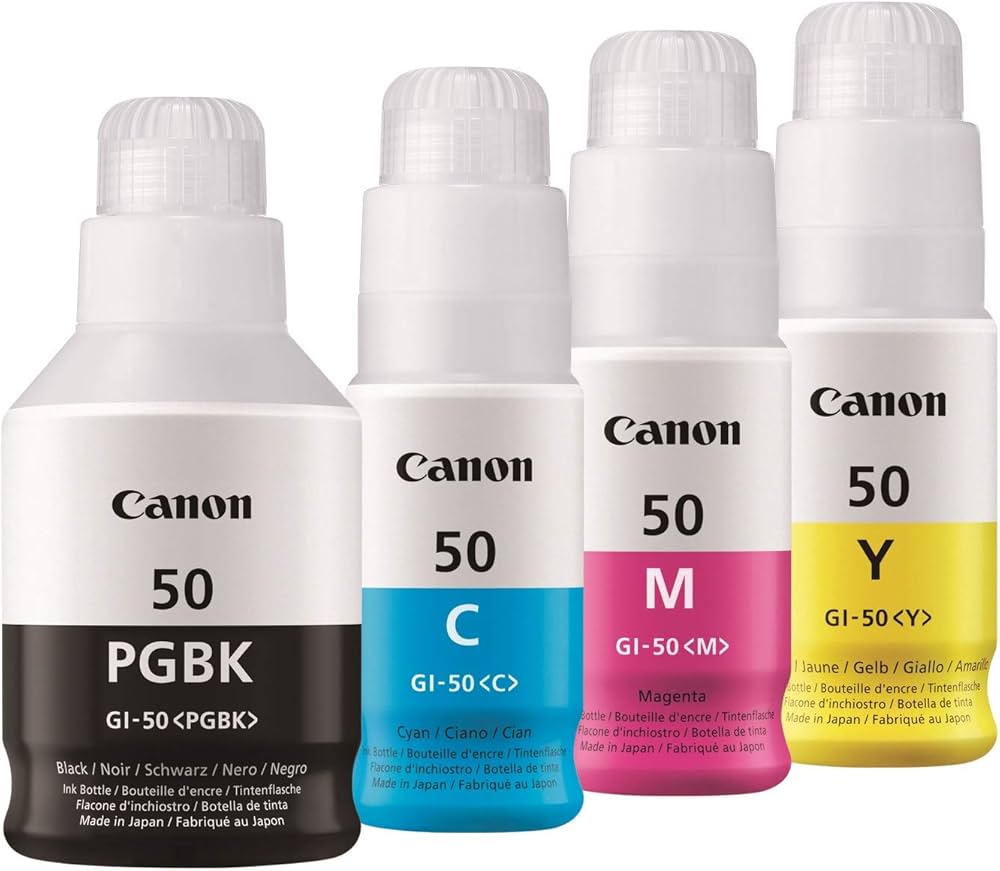 Tusze Canon GI-50 CMYK