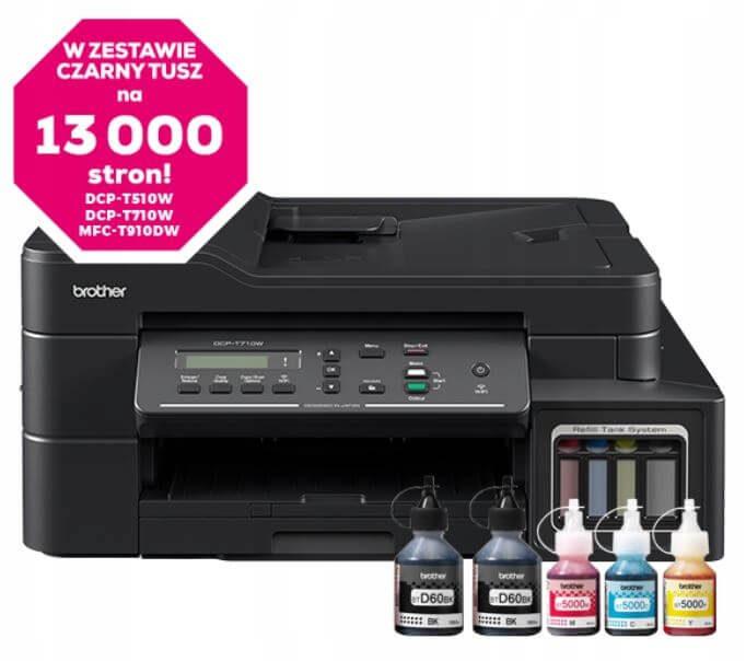 Drukarka Brother InkBenefit Plus DCP-T710W